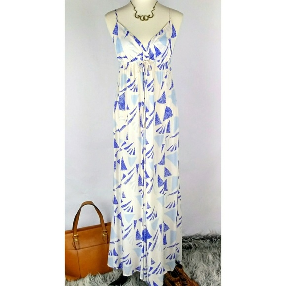 Lani Dresses & Skirts - NWT Lani Maxi Geo Print Dress Adjustable Straps